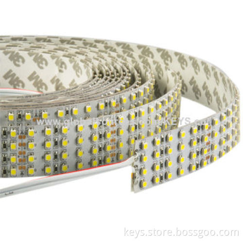 Quad-row 3528 High-power LED Flexible Light Strip, 480LEDs per Meter, 24V DC